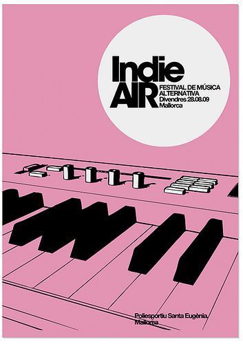 Poster IndieAIR FESTIVAL _ Mallorca